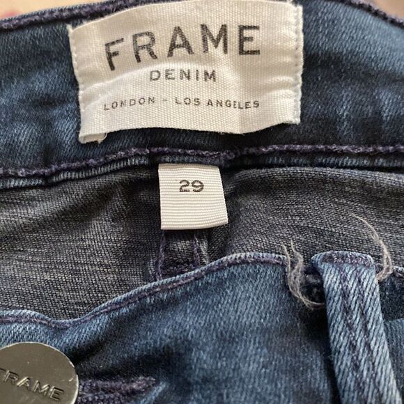 Frame Denim Ali High Rise Cigarette Jeans Sz 29 - Picture 6 of 7